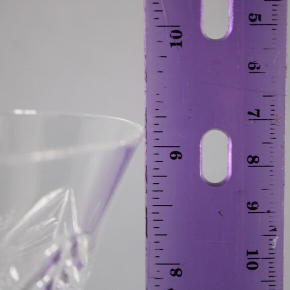 Waterford Champagne Glasses Set Of 2 Clear Cut Crystal 9" Champagne Glasses - Picture 12 of 12